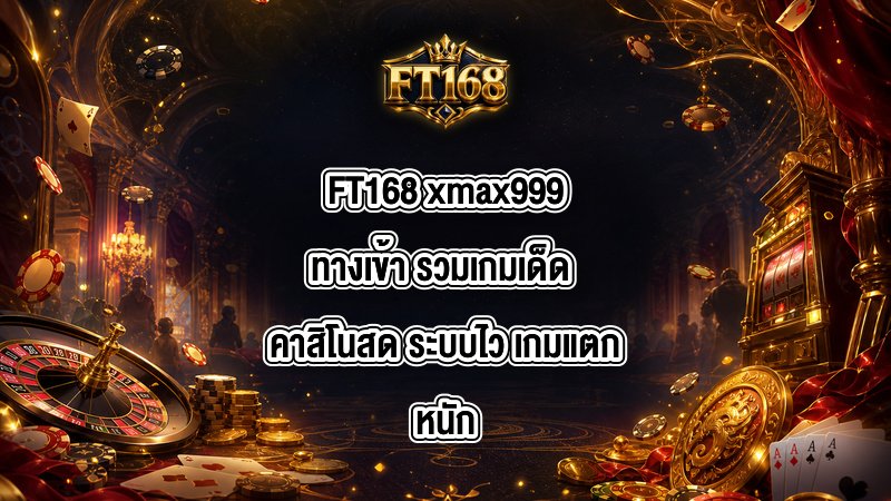 FT168 xmax999ทางเข้า