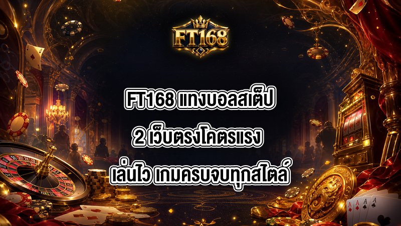 FT168 แทงบอลสเต็ป2